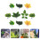 10 Pezzi Foglie Paesaggio Decorazione 3
