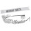 Crown Con Nastro Party Rhinestone Tiara Kit Per Feste 1
