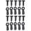 400 Pezzi Kit Per Appendere Con Ganci Supporti Chiodi 8