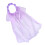 Sposa Due Strati Tulle Lungo Con Fiori E Viola 6