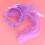Sposa Due Strati Tulle Lungo Con Fiori E Viola 3
