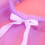 Sposa Due Strati Tulle Lungo Con Fiori E Viola 11
