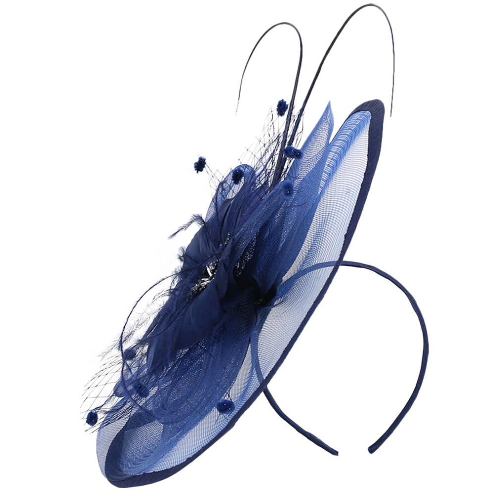 5 Pezzi Copricapo Fascinator Con Forcina Cerchietto