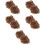 10 Pezzi Orecchie Chignon Clip 9
