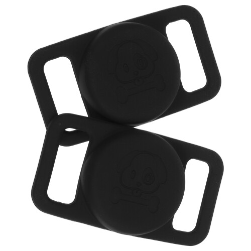 2 Pezzi Custodia In Silicone Compatibile Con Airtags 2