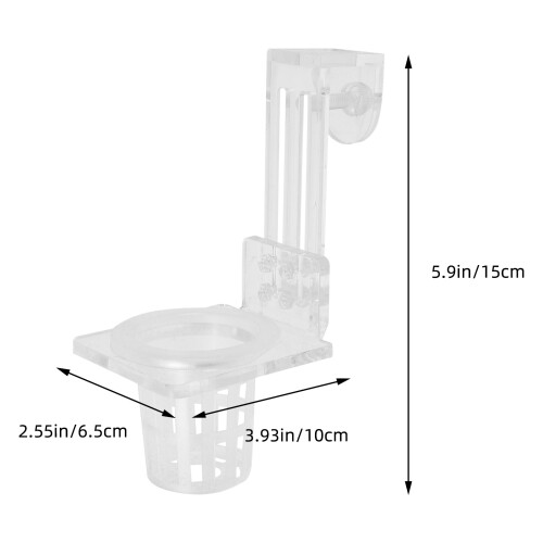 Fish Tank Hanging Planter Acrilico Idrocoltura 1
