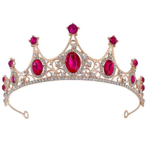 5 Pezzi Sposa Con , Tiara Per Accessorio