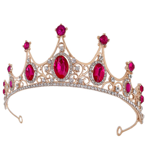 5 Pezzi Sposa Con , Tiara Per Accessorio 1