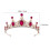 5 Pezzi Sposa Con , Tiara Per Accessorio 4