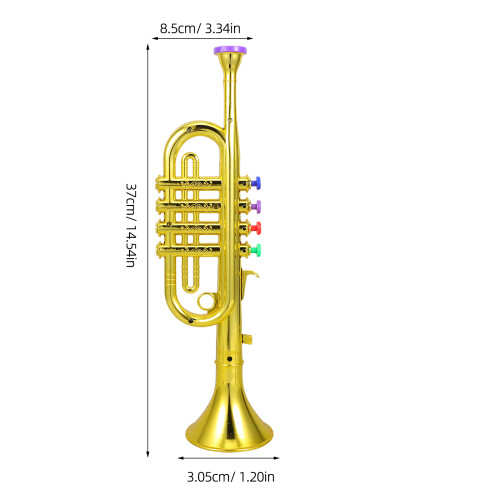 2 Tromba Per Bambini Strumento Musicale Feste Regalo 1