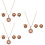 Collana Sposa 3 Pezzi In Cristallo Scuro 7