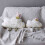 Smile Cloud Cuscino Peluche Morbido Per Letto Casa Dimensioni L 2