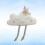 Smile Cloud Cuscino Peluche Morbido Per Letto Casa Dimensioni L 8