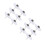 12 Pezzi Per Bouquet Da Sposa Artificiali 8