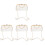 4 Pezzi Sera Clutch Con 4