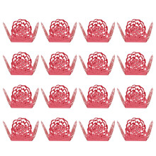 300 Coppette Vuote A Forma Rosa In Per Cioccolatini E Dolci