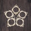 20 Pezzi Intagli In Legno Cornice Foto Stile Con 10