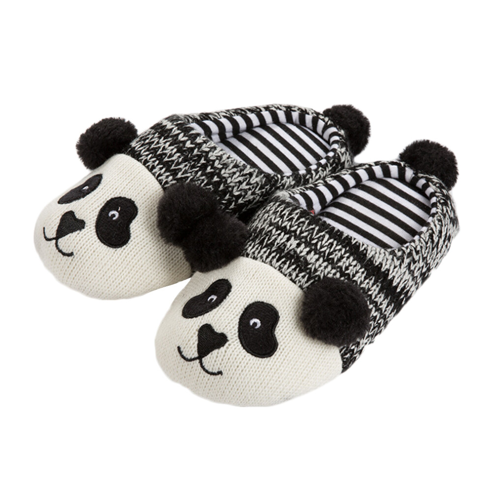 3St Winter Panda Pantoffels Katoenen Binnenschoenen 21 Cm-image