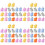 80 Pcs Easter Bunny Resin Charms For Jewelry Making 7
