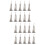 24 Stuks Ornament Basis Gelukskat Pop 9