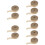 10Rolls Rustic Natural Jute Ribbon Wedding and DIY Decoration 10