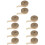 10Rolls Rustic Natural Jute Ribbon Wedding and DIY Decoration 6