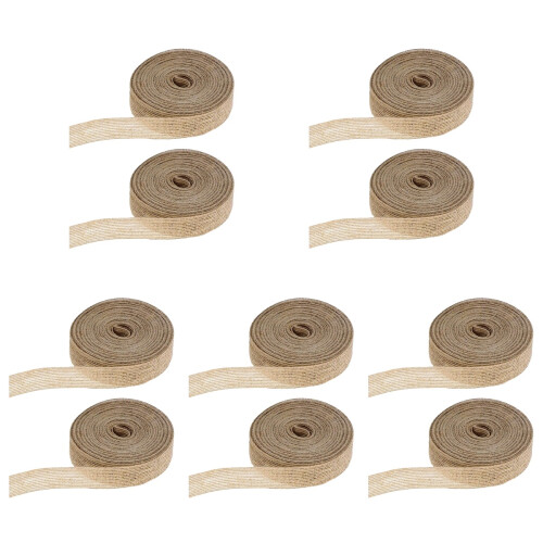 10Rolls Rustic Natural Jute Ribbon Wedding and DIY Decoration 1