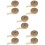 10Rolls Rustic Natural Jute Ribbon Wedding and DIY Decoration 8