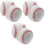 6 Stuks Honkbal Gevuld Decoratie 5