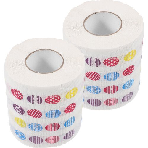 4 Toiletpapier Met Bedrukt Grappig Decoratief