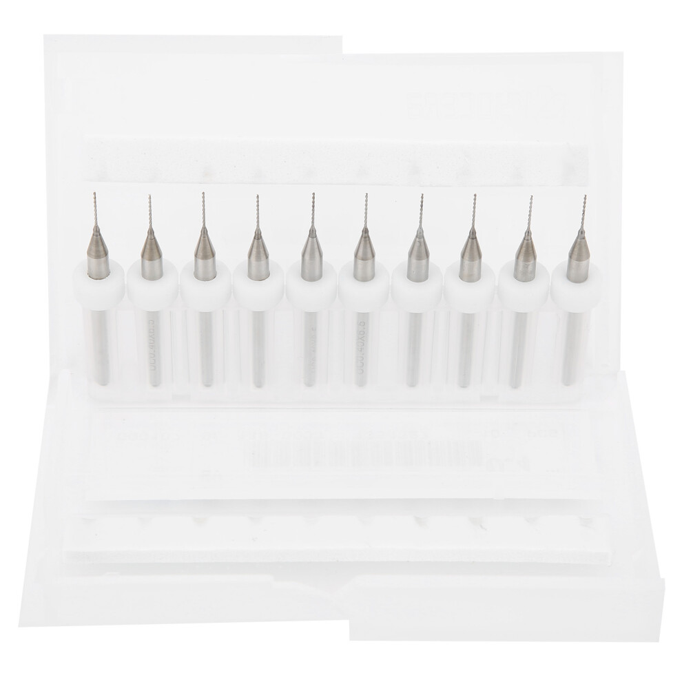 10Pcs 0.4Mm Tungsten Carbide Cleaning Nozzle Drill Bits For 3D Printer 8791359999283