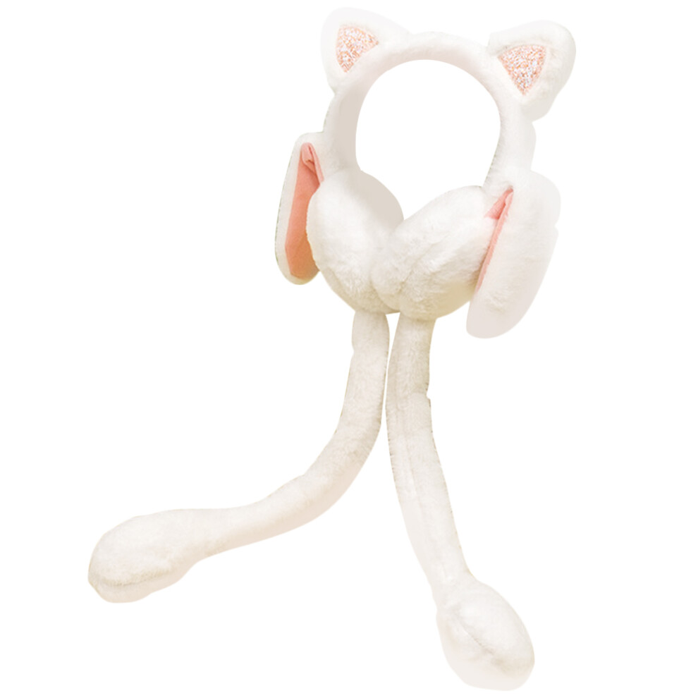 3 Bunny Oorwarmer Vachtig Vrouwen Winter Outdoor-image