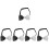 5 St Rhinestone Stropdas -gebonden Decoratief Bruiloft Stropdas 7