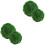 4 Kunstmosballen Decoratieve Topiary Mossballen 3