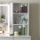 Dressing Table 4 Drawers LED Vanity Mirror & Stool 7