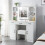 Dressing Table 4 Drawers LED Vanity Mirror & Stool 3