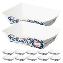 25 Stuks Multifunctionele Snackbootjes Eetbare Dienbladen