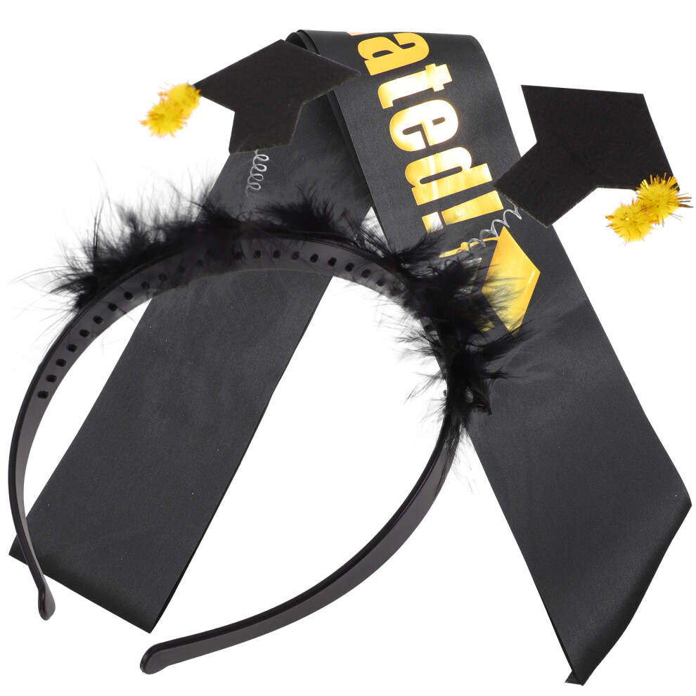 Фото - Шпилька / гумка INOOMP Wstążka, Mini Czapka, Opaska Na Głowę i Włosy Do Zakończenia Nauki