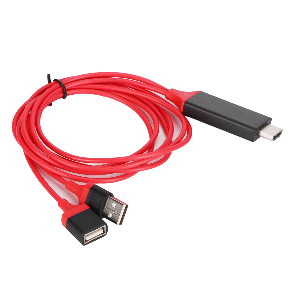 Universal Hdmi To Tv Cable For Mobile Phones 1080P Hdtv Adapter Av Compatible 5051360000754