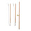 1Set Vogel Stang Speelstand Speeltoestel 7