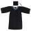 1Graduation Apparel Zwart Polyester Ademend En Comfortabel 1