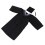 1Graduation Apparel Zwart Polyester Ademend En Comfortabel 7