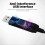 Multifunktionaler USB-Fußpedal-Controller, Modell FS2017U1SW_M, Schwarz 4
