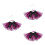 3Pcs Para Bebê Tule Com E Faixa Floral 2