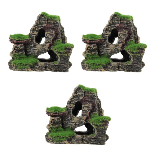 3Pcs Enfeites Resina Artificial Para 2