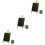 3 Unidades Quadro De Giz Freestanding Para 10