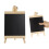 3 Unidades Quadro De Giz Freestanding Para 4