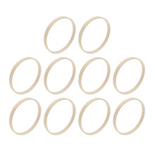 10 Unidades De Bordados De Coroas Círculos De Para Ponto Cruz