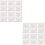 100 Unidades 1 Conjunto Envelopes Convite Saudação Brancos 7