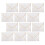 100 Unidades 1 Conjunto Envelopes Convite Saudação Brancos 10